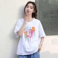 ราคา {โย้ว} เสื้อยืด เสื้อลำลอง แขนสั้นลวดลลายน่ารักๆ สบายๆผ้าโพลีเอสเตอร์ 05-11-24 (29216643055)