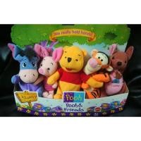ราคา Pooh & Friends ตุ๊กตาหมีพูห์ และผองเพื่อน พิกเล็ต ทิกเกอร์ อียอร์ แคงก้า และรู (6192543281)