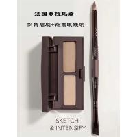 ราคา บ้านพิษ ~ 25 ยุโรปฝรั่งเศส Lola Mashi/LM Double-Ended Bevel Eyebrow Brush + Smoky อายไลเนอร์แปรง/Tear Groove คอนซีลเลอร์แปรง (56009706824)