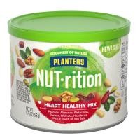 ราคา PLANTERS NUT-RITION Heart Healthy Mix 9.75 oz แพนเตอร์ ถั่วชนิดรวมคั่ว ออริจินอล 276g. (23383539257)