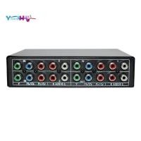 ราคา [yhumh003]สวิตช์ส่วนประกอบ RGB 5 3-Way YPBPR Cable Component Switch AV Switcher สําหรับ PS2 เครื่องเล่น DVD TV (52103919079)