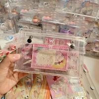 ราคา Travel Toiletry Organizer & กล่องดินสออเนกประสงค์สําหรับนักเรียน 4 ชั้น PVC โปร่งใสกระเป๋าแต่งหน้า (46657273689)