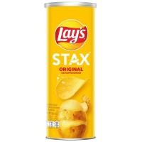 ราคา เลย์สแตคส์ออริจินัล 100กรัม Lays Stax Original 100g. [หมายเลขบาร์โค้ด 8850718803347] (53112726480)