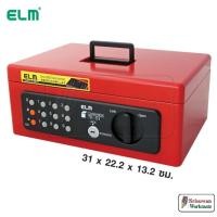 ราคา ELM TK-51 กล่องเซฟ ตั้งรหัสล็อค ใบใหญ่ ELECTRIC Cash Box กล่องเซฟแต่งงาน ตู้เซฟ สีแดง (26541354110)