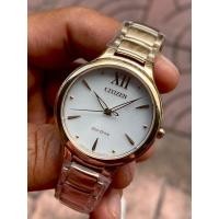 ราคา นาฬิกาข้อมือคุณผู้หญิง Citizen Eco-Drive EM0553-85A (25916172480)