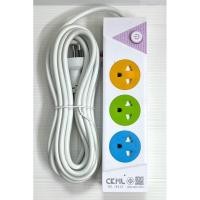 ราคา ปลั๊กราง CKML K413 สีสวย รองรับไฟ 2300W ปลั๊กรางม่านนิรภัย (27980240008)