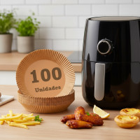 ราคา แผ่นรองกระดาษซับน้ํามันหม้อทอดไร้น้ํามัน 100/200 ชิ้น แผ่นรองหม้อทอดไร้น้ํามันแบบไม่ติด แผ่นรองหม้ออบขนมสําหรับย่างบาร์บีคิวในครัวเรือน (56350784647)