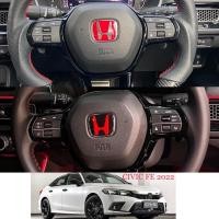 ราคา ครอบโลโก้พวงมาลัย H แดง,H ดำแดง Honda CIVIC FE 2022 (13541689960)