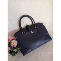 ราคา COACH MERCER SATCHEL 34(COACH F37167)Ll /NavyCoach งานชอป ทรงสวยใบใหญ่ หนังดี มีหมุดที่ฐาน (7638535981)