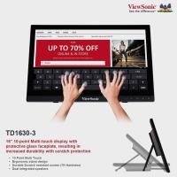 ราคา ViewSonic 15.6" TD1630-3 10- Point Multi Touch Display Monitor (16") (4820059833)
