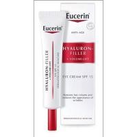 ราคา 141.- (สินค้านำเข้าจากเยอรมัน) Eucerin Hyaluron Filler +Volume-Lift Augenpflege Lsf 15 Contorno Occhi SPF 15 ml. (2783237107)