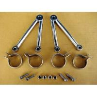 ราคา YAMAHA SR500 XS650 CB750 -- HEADLIGHT BRACKETS "STAINLESS" SET // เหล็กยึดไฟหน้า สเตนเลส (6171117284)