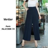 ราคา Vertier กางเกงขาบาน No.61008 ผ้า Polyester (9515535217)
