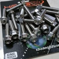 ราคา [ราคาส่ง]‼️น๊อตเบอร์12 M8x35 สแตนเลส กลึง หัวเหลี่ยม CNC-C1 เฮงสกรู (ราคาต่อ1ตัว) (50660842250)