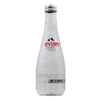 ราคา เอเวียงน้ำแร่ธรรมชาติชนิดขวดแก้ว 330มล. Evian Natural Mineral Water Glass 330ml. [หมายเลขบาร์โค้ด 3068320103631] (56112722607)