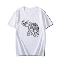 ราคา เสื้อยืดสีขาวสกรีนลายช้างไทย สีสกรีนมีหลายสี (51354586093)