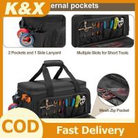 ราคา K & X Heavy Duty s กระเป๋าเครื่องมือลื่นฐานอเนกประสงค์สําหรับ Handyman Carpenter ทนทานแบบพกพาเครื่องมือใหม่ (45410923444)
