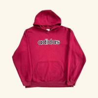 ราคา Adidas Red Hoodie Big Logo XL (18978829047)