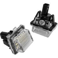 ราคา For Mercedes-Benz CL-Class C216 (2007-2013), S-Class W221 (2007-2013) 12V DC 18 LEDs License Plate (53462464831)