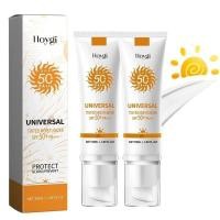 ราคา ครีมกันแดดป้องกันการไหม้แดดและฟอกหนัง Universal Tinted Face Moisturizer ครีมกันแดด SPF 50 PA+++ Outdoorfun Facial Daily Repairing Soothing Sunblock Water Proof Skin Repair Hydr (48562442049)
