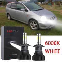 ราคา สําหรับ Honda Stream 1st Gen 2000-2006 (โคมไฟไฟหน้า) - ชุดแปลงหลอดไฟหน้า LED 6000K 12V-32V สีขาว Qty 2 (1 คู่) LIYE JING (50311130516)