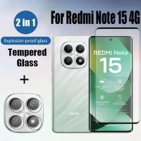 ราคา ฟิล์ม Redmi Note 15 4G 2 ใน 1 HD ป้องกันหน้าจอ สำหรับ กระจกนิรภัยสําหรับ สำหรับ Xiaomi 14 13 Pro Plus Pro + 5G Anti-impact Glass ฟิล์ม กันรอยหน้าจอ สำหรับ ฟิล์มกระจก & ฟิล์มกล้อง (54002597173)