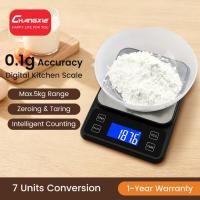 ราคา CHANGXIE 5kg / 0.1g ตาชั่งดิจิตอล ความละเอียดสูง Kitchen Scale Digital Scale เครื่องชั่งอาหาร ตาชั่งอาหาร ที่ชั่งอาหาร ตาชั่งครัว ตาชั่งขนม ตาชั่งกาแฟ ตาชั่งผลไม้ Food Scale Coffee Scale (47160462110)