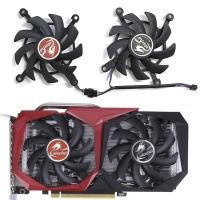 ราคา ใหม่ RTX 2060 SUPER GPU พัดลม 85MM 4PIN เหมาะสําหรับ GTX สีสันสดใส 1650 1660Ti RTX 2060 2060 SUPER Tomahawk พัดลมกราฟิกการ์ด (40931071775)