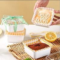 ราคา ถาดมิก้าเกาหลี กล่องเค้กขนม / กล่องเค้ก เบนโตะขนมหวาน ฯลฯ ~ 10 ชิ้น (53762062698)