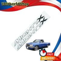 ราคา สติ๊กเกอร์ Mighty-X Sticker Toyota Toyota Mighty-X ขาว-ดำ จำนวน 2 ชิ้น (9318928311)