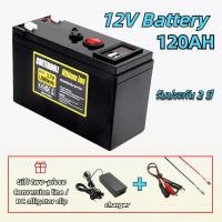 ราคา แบตเตอรี่ 12V 120Ah สำหรับเครื่องเล่นเสียง เครื่องขยายเสียงกลางแจ้ง พลังงานคงที่ (53304889969)