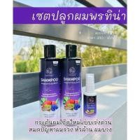 ราคา (ยกเซ็ตแชมพู 2 เซรั่ม 1)แชมพูพรทิน่า แชมพู สมุนไพร พรทิน่า Shampoo Pontina (25788967552)
