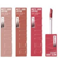 ราคา 3Matte Liquid Lipstick Set,Velet Nude Lip Gloss,กันน้ํา,Moisturizing,ยาวนาน,High-Pigment Matte Lip Glazeพร้อมกล่องของขวัญ(A) OMQ2 (43931579555)
