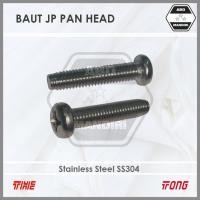 ราคา SS304 Stainless JP Bolt M6 X 70 (SUS304 A2-70 สกรูหัวกระทะ) M6x70 / 6x70 / JP Bolt 6 x 70 (54004032574)