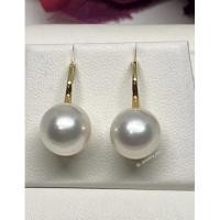 ราคา South sea Pearl Earring size 9 mm (19042796638)