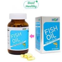 ราคา HOF Fish Oil ฟิชออยล์ 1000mg น้ำมันปลา ขนาด 60 เม็ด Good Healthy (29188179882)