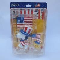 ราคา USA snoopy & woodstock ฟิกเกอร์ ชุด we love peanuts series 5 (UDF no.320) (4881231415)
