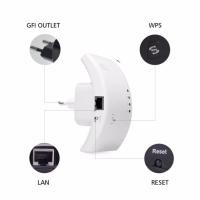 ราคา รุ่นSuper sale!! Wireless repeater เครื่องขยาย ดูด รับ สัญญาณ ไวไฟให้เพิ่มขึ้น ราคาถูก ใช้งานง่าย Wifi repeater#22 (756940423)