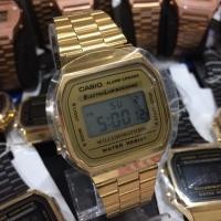ราคา นาฬิกาข้อมือ Casio รุ่น A-168WG-9 สีทอง (350676604)