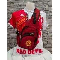 ราคา กระเป๋าคาดอก แมนยู ManU อย่างดี (5544982522)