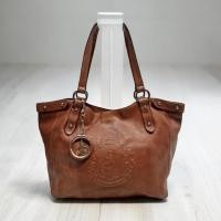 ราคา BEAN POLE หนังแท้ทั้งใบ มือสองวินเทจ มาพร้อมโลโก้พวงุญแจ (24284506337)