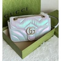 ราคา ‼️พร้อมส่ง‼️ New GUCCI GG Marmont small shoulder bag (26cm) size: 10"W x 6"H x 3" อปก. กล่อง บุ๊ค ถุงผ้า ถุงกระดาษ (40201992164)