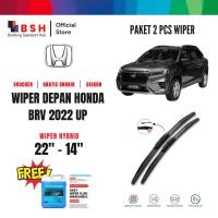 ราคา 2022 Honda BRV Wiper - ที่ปัดน้ําฝนกระจกรถยนต์ไฮบริดฟรี Wiper Fluid (45361721063)