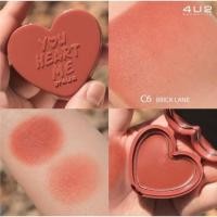 ราคา 4U2 You Heart Me Cream Blush #C6 Brick Lane (2437888120)