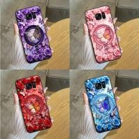 ราคา เคสสําหรับ Samsung S6 / S6 Edge / S7 / S7 Edge / Note 5 / Note FE + พิมพ์ลาย (แบน) ลายผีเสื้อและกุหลาบ (46059994352)
