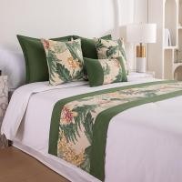 ราคา Casual Chic Bed Runner ฝุ่น Proof Easy Care Elegant ผ้าพันคอผ้าพันคอความงามธรรมชาติ Queen King ขนาด Home Hotel Decor (48461112677)
