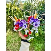 ราคา กรวยไหว้ครู กรวยดอกไม้ลวดกำมะหยี่ กรวยดอกไม้ไหว้ครู กรวยดอกไม้ (26535445618)
