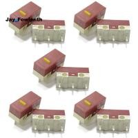 ราคา [Jay_Fower]Micro-Mute Button Microswitch Micro-Switch 3Pins 20M คลิก 10 ชิ้นสําหรับ HUANO Mouse Yellow Dot (49710809577)