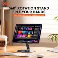 ราคา โอไลค์ ที่วางแท็บเล็ตโทรศัพท์สากลที่วางขาตั้งหมุนได้360ที่วางแท็บเล็ตอลูมิเนียมโลหะทั้งหมดแบบพับได้ (53761001592)