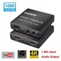ราคา ใหม่HD 1080P 4K HDMI Video Captureการ์ดHDMI USB 2.0 Video Capture Boardบันทึกเกมสดสตรีมมิ่งBroadcast Local Loop Out (6845755703)